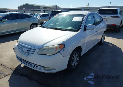 2010 Hyundai Elantra Gls from USA, damaged, VIN KMHDU4AD3AU008405